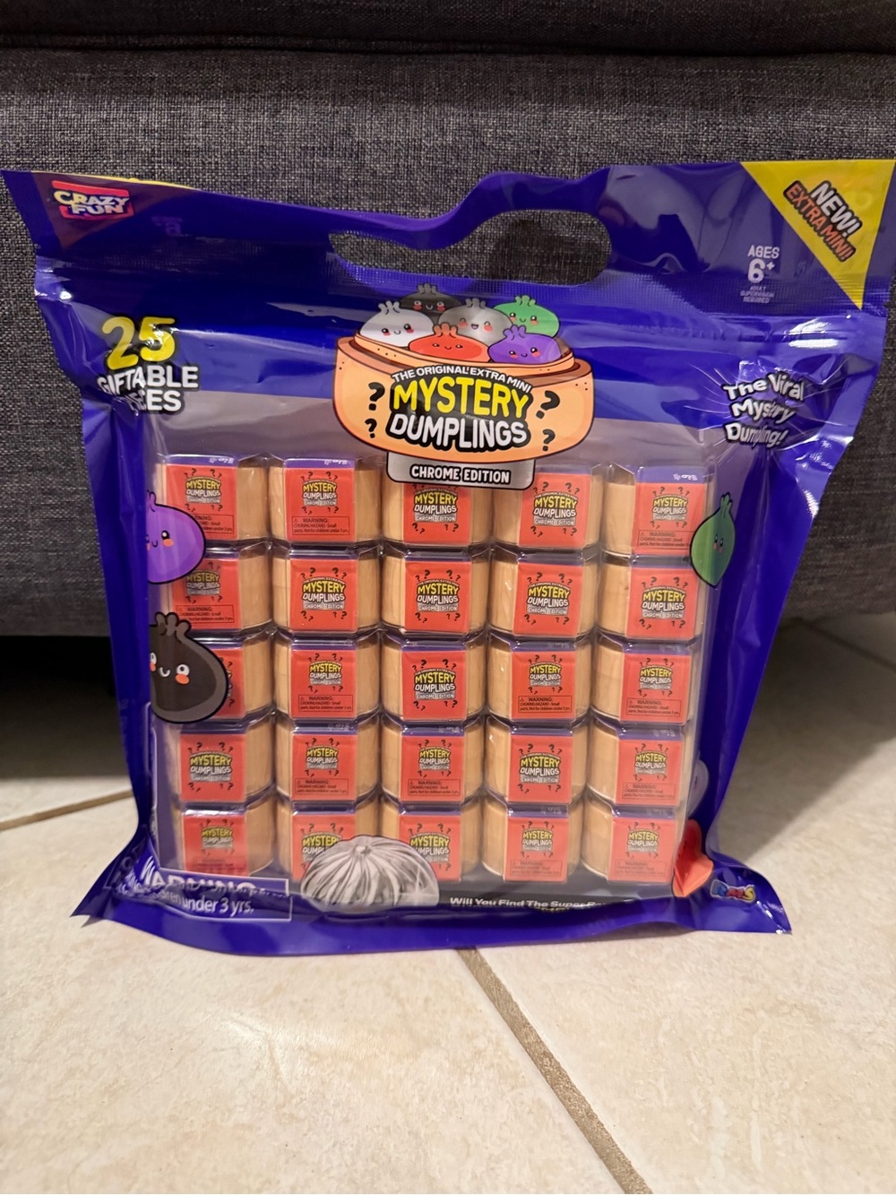 Extra Mini Mystery Dumplings – Chrome Edition
